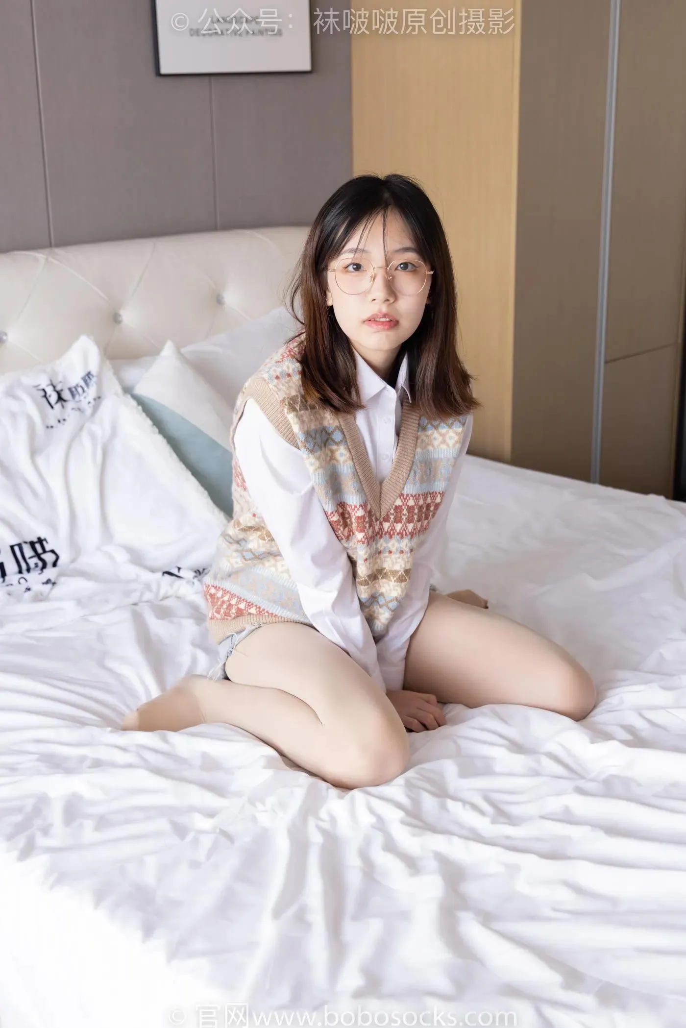 [BoBoSocks袜啵啵]NO.169 小甜豆-黑皮鞋、厚黑丝、厚肉丝 [145P]插图6